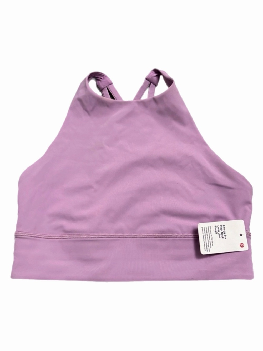 NWT Lululemon Energy Bra High Neck Long Line Tough *Medium Support (Jubilee) 8